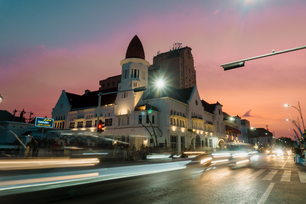 Surabaya Cityscape at Sunset - Husein Rosid Photography